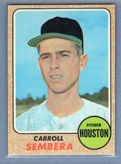 1968 Topps #207 Carroll Sembera EX-MT  GO545