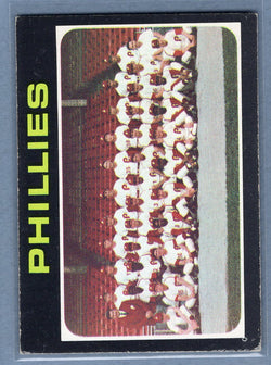 1971 Topps #268 Phillies Team (a) EX  GO950