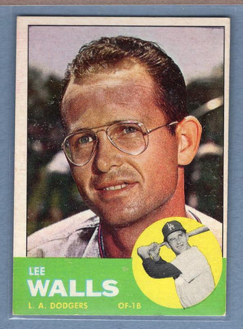 1963 Topps #11 Lee Walls EX   GO148