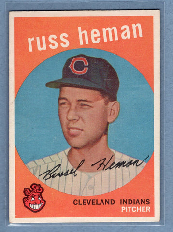 1959 Topps #283 Russ Herman EX  GO42
