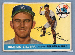 1955 Topps #188 Charlie Silvera VG  GO103