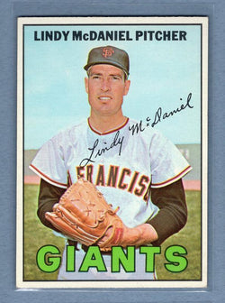 1967 Topps #46 Lindy McDaniel EX  GO397