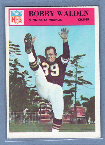 1966 Philadelphia #116 Bobby Walden (1) EX-MT  GO320