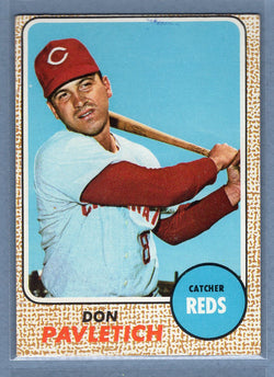 1968 Topps #108 Don Pavletich (b)EX  GO507