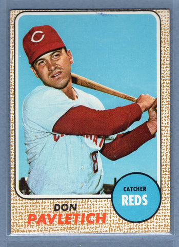 1968 Topps #108 Don Pavletich (b)EX  GO507