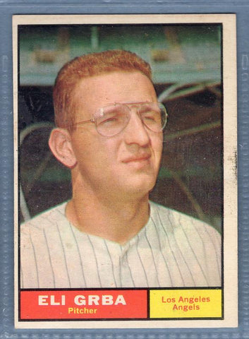 1961 Topps #121 Eli Grba VG-EX   GO417