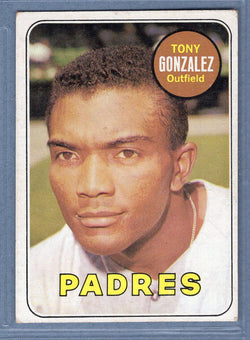 1969 Topps #501 Tony Gonzalez EX   GO661