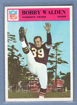 1966 Philadelphia #116 Bobby Walden (2) EX  GO320