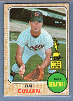 1968 Topps #209 Tim Cullen EX-MT  GO545