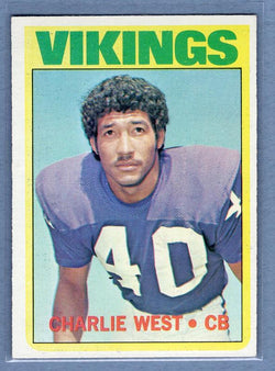 1972 Topps #53 Charlie West EX-MT  GO244