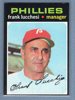 1971 Topps #119 Frank Lucchesi  (d) EX-MT  GO775