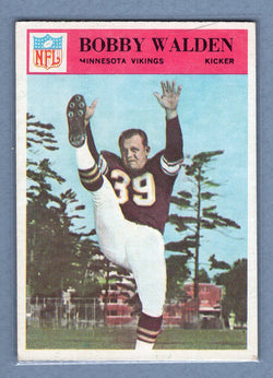 1966 Philadelphia #116 Bobby Walden (3) EX  GO320