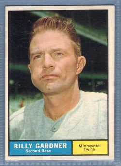 1961 Topps #123 Billy Gardner(a) EX   GO417