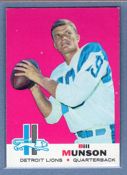 1969 Topps #11 Bill Munson EX  Set Break GO263