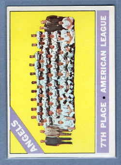 1966 Topps #131 Angels Team EX  GO468