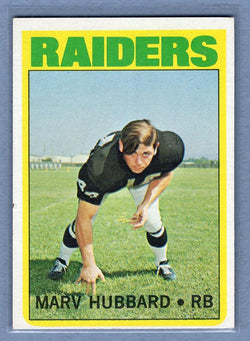 1972 Topps #54 Marv Hubbard EX-MT  GO244