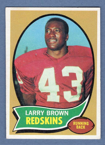 1970 Topps #24 Larry Brown (R) EX   GO121