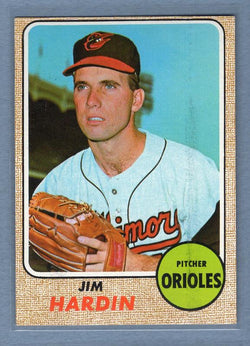 1968 Topps #222 Jim Hardin EX-MT  GO339