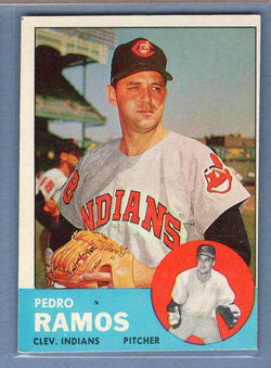 1963 Topps #14 Pedro Ramos EX   GO148