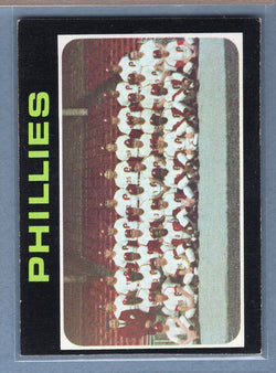 1971 Topps #268 Phillies Team (d) EX  GO950