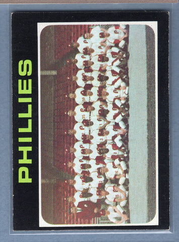 1971 Topps #268 Phillies Team (d) EX  GO950
