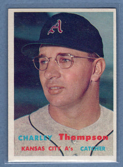 1957 Topps #142 Charley Thompson EX-MT  GO150