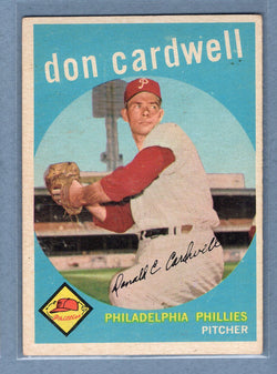 1959 Topps #314 Don Cardwell EX  GO186
