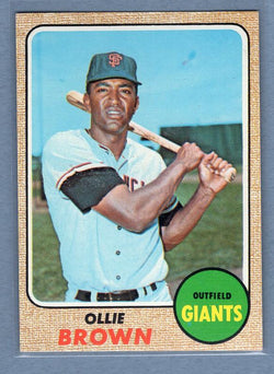 1968 Topps #223 Ollie Brown (a) EX-MT  GO339