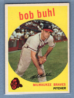 1959 Topps #347 Bob Buhl EX-MT  GO42