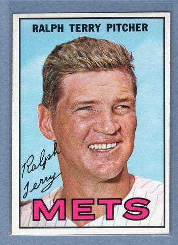 1967 Topps #59 Ralph Terry EX-MT  GO308