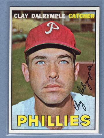 1967 Topps #53 Clay Dalyrmple EX-MT  GO397