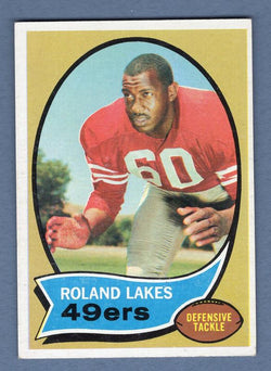 1970 Topps #27 Roland Lakes EX   GO121