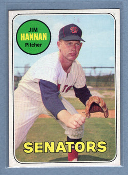 1969 Topps #106 Jim Hannan (a) EX  GO577