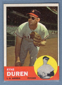 1963 Topps #17 Ryne Duren EX   GO148