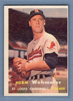 1957 Topps #81 Herm Wehmeier EX   GO270