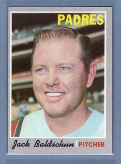 1970 Topps #284 Jack Baldschun  (b) EX-MT  GO750