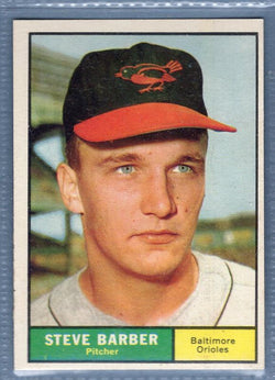 1961 Topps #125 Steve Barber(b) EX   GO417