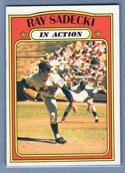 1972 Topps #564 Ray Sadecki IA Ex-Nm