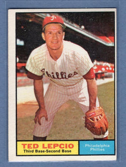 1961 Topps #234 Ted Lepcio EX-MT GO220