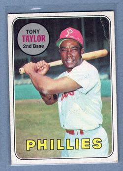 1969 Topps #108 Tony Taylor (a) G-VG  GO577