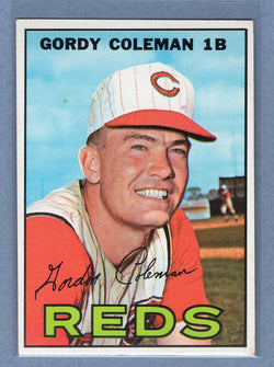 1967 Topps #61 Gordy Coleman EX-MT  GO308