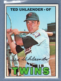 1967 Topps #431 Ted Uhlaender EX-MT  GO523