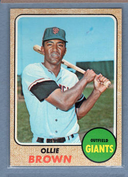 1968 Topps #223 Ollie Brown (d) EX-MT  GO339
