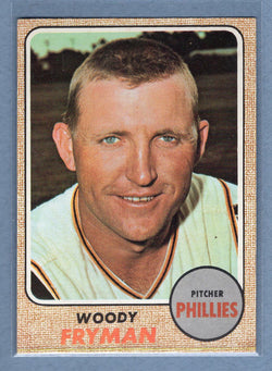 1968 Topps #112 Woody Fryman EX-MT  GO507