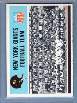 1966 Philadelphia #118 New York Giants (2) EX-MT  GO320