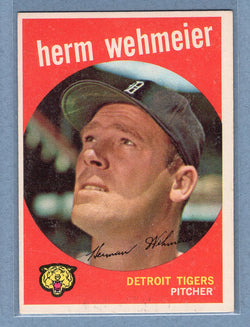 1959 Topps #421 Herm Wehmeier EX-MT  GO42