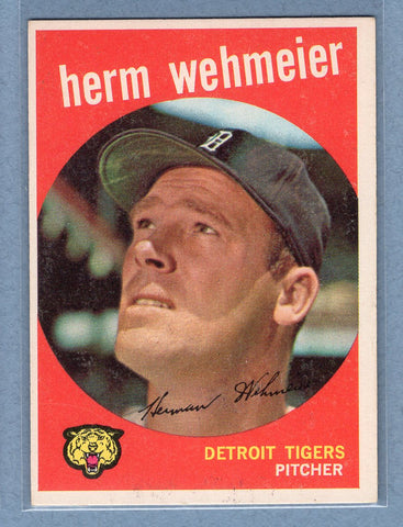 1959 Topps #421 Herm Wehmeier EX-MT  GO42