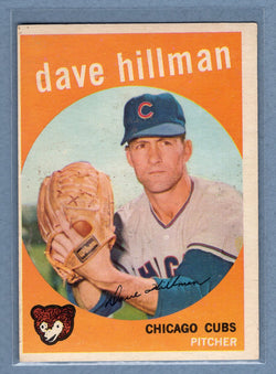 1959 Topps #319 Dave Hillman (b) EX  GO186