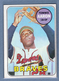 1969 Topps #128 Tommie Aaron  VG-EX  GO501