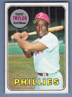 1969 Topps #108 Tony Taylor (b) EX  GO577